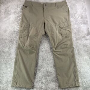 Kuhl Men's 42x30 Silencr Cargo Ripstop Brown Hiking Lightweight Stretch Pants